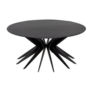 Noir Spider Coffee Table, Black Metal-Noir Furniture-Blue Hand Home