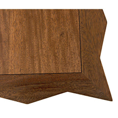 Noir Zelenko Coffee Table, Dark Walnut-Noir Furniture-Blue Hand Home