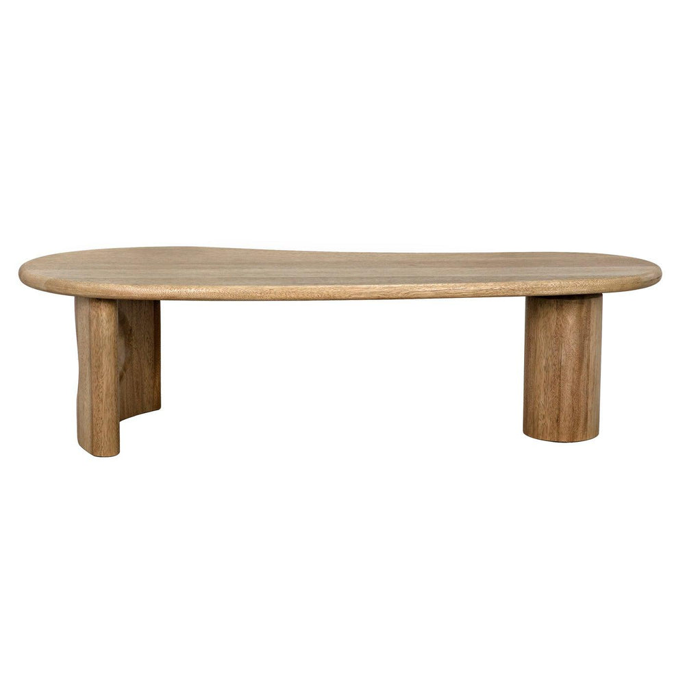 Noir Harvey Coffee Table, Washed Walnut-Noir Furniture-Blue Hand Home