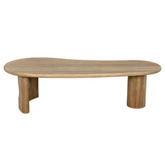 Noir Harvey Coffee Table, Washed Walnut-Noir Furniture-Blue Hand Home