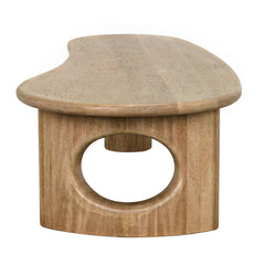 Noir Harvey Coffee Table, Washed Walnut-Noir Furniture-Blue Hand Home