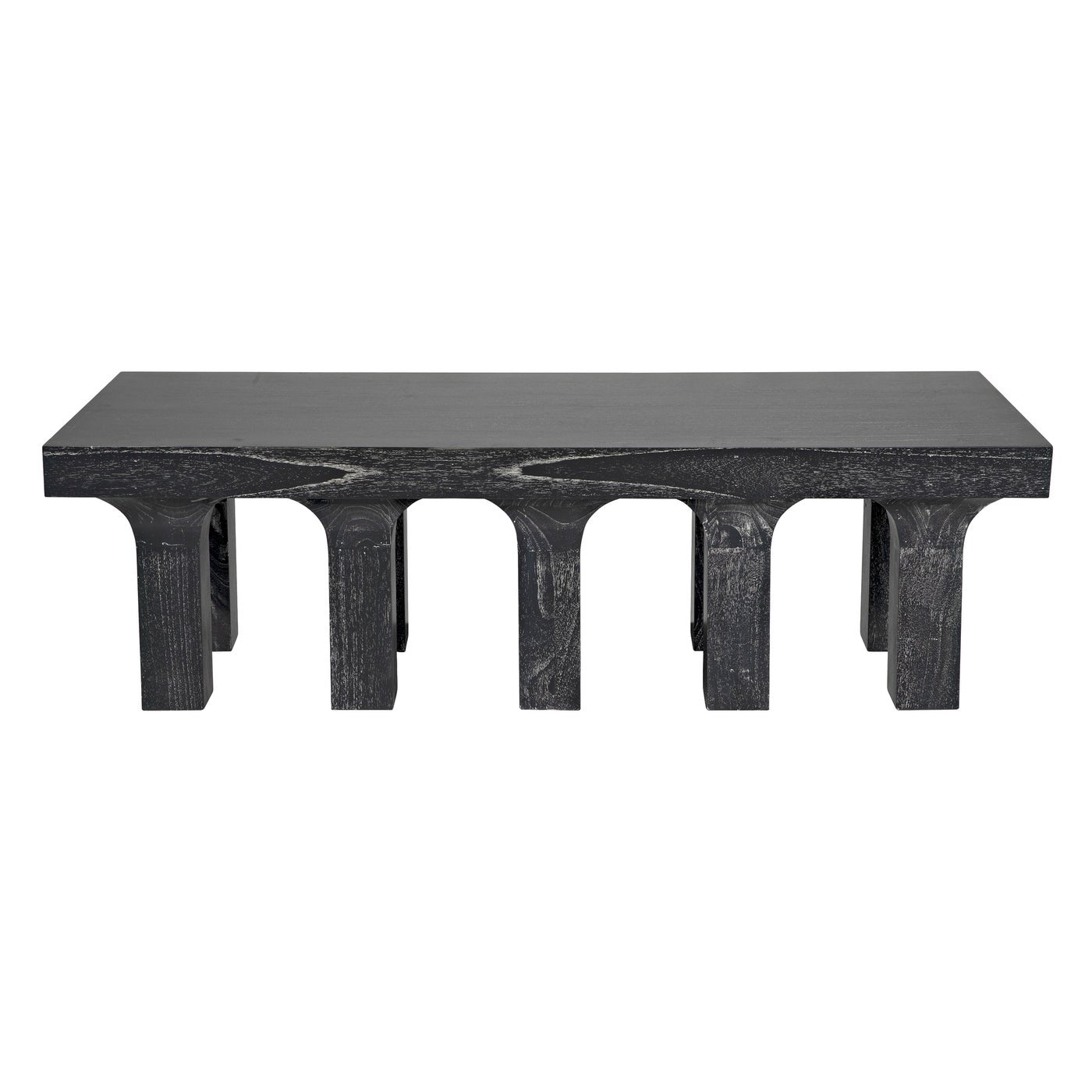 Santos Coffee Table, Cinder Black
