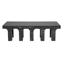Santos Coffee Table, Cinder Black
