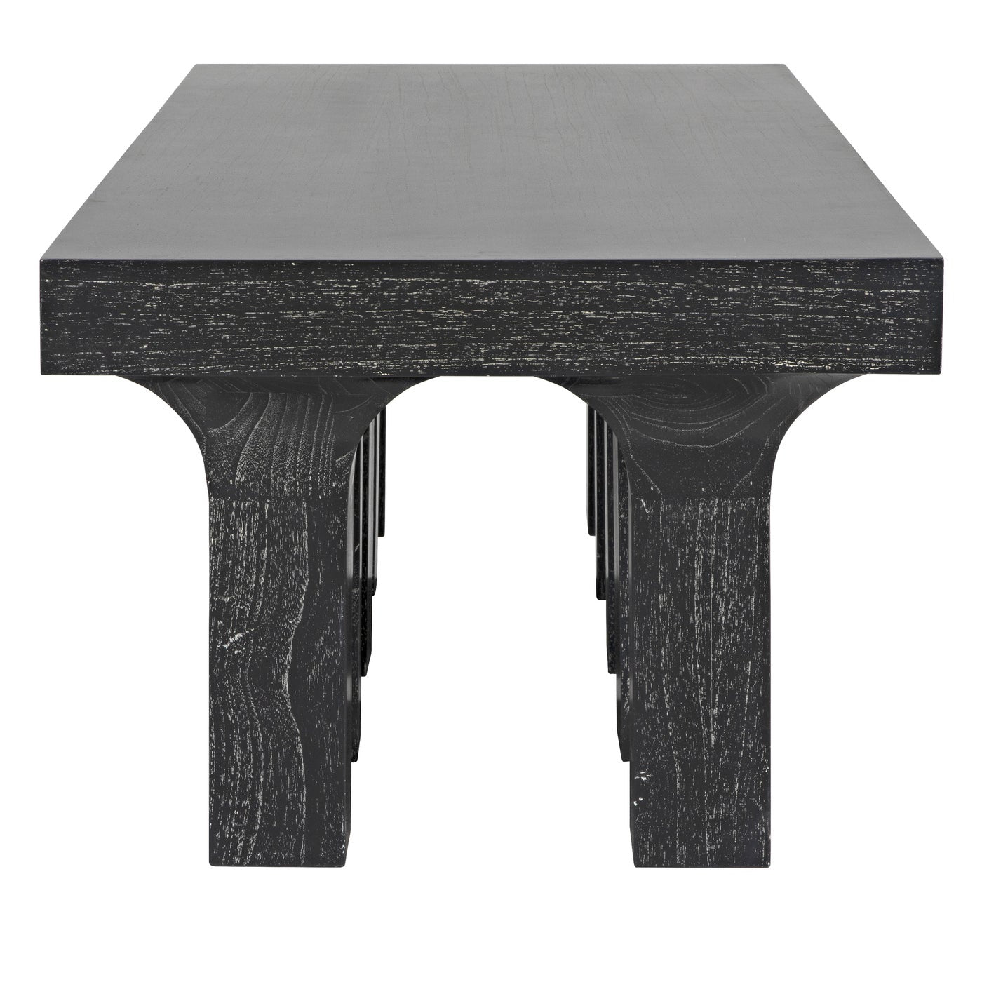 Santos Coffee Table, Cinder Black