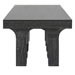Santos Coffee Table, Cinder Black