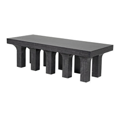 Santos Coffee Table, Cinder Black