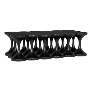 Jericho Coffee Table-Noir Furniture-Blue Hand Home