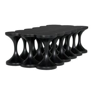 Jericho Coffee Table-Noir Furniture-Blue Hand Home