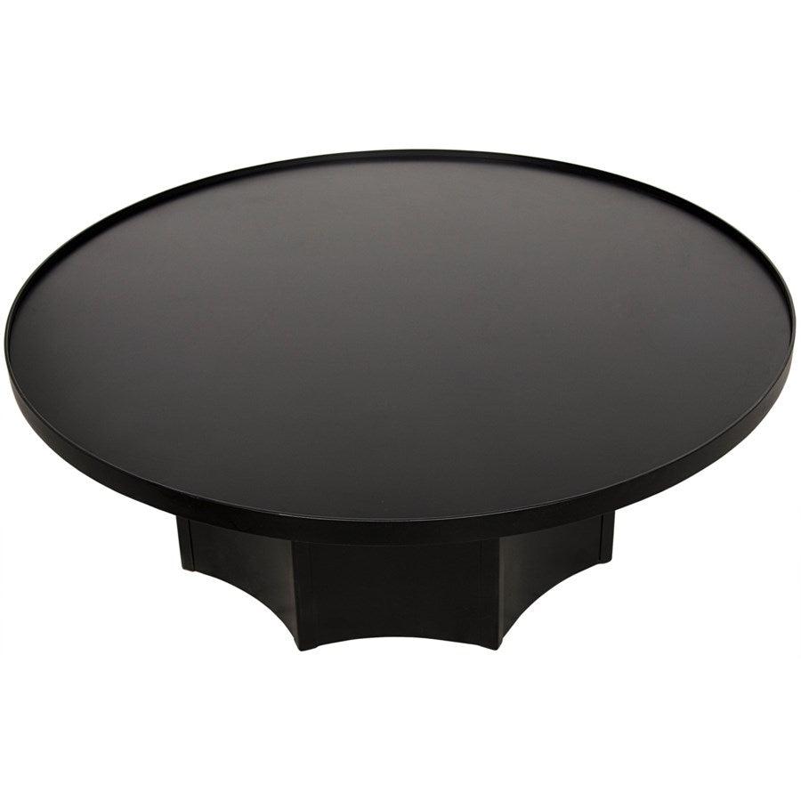 Noir Furniture Rome Coffee Table, Black Metal-Noir Furniture-Blue Hand Home