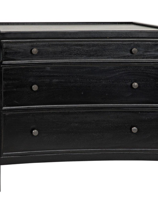 Hampton Side Table, Hand Rubbed Black