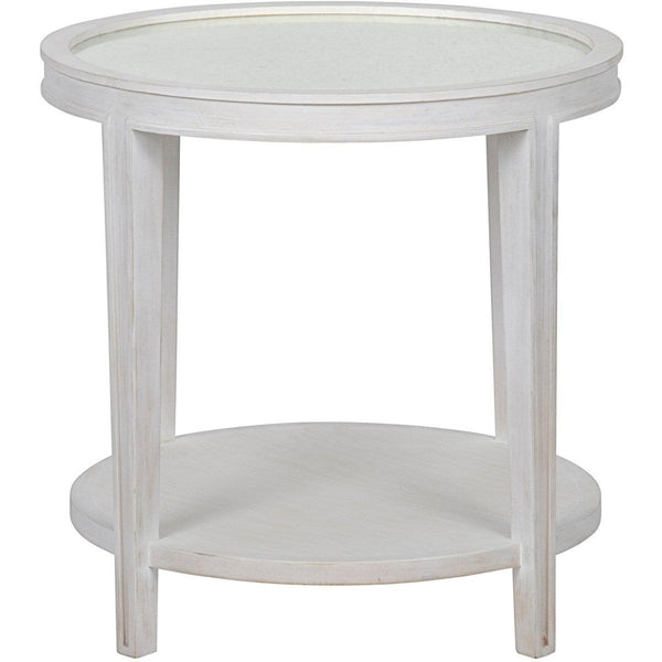Noir Imperial Side Table White-Noir Furniture-Blue Hand Home