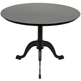 Noir Furniture Calder Side Table, Black Metal-Noir Furniture-Blue Hand Home