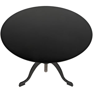 Noir Furniture Calder Side Table, Black Metal-Noir Furniture-Blue Hand Home