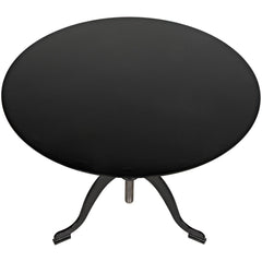 Noir Furniture Calder Side Table, Black Metal-Noir Furniture-Blue Hand Home