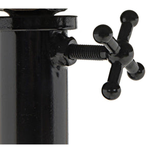 Noir Furniture Calder Side Table, Black Metal-Noir Furniture-Blue Hand Home