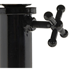 Noir Furniture Calder Side Table, Black Metal-Noir Furniture-Blue Hand Home