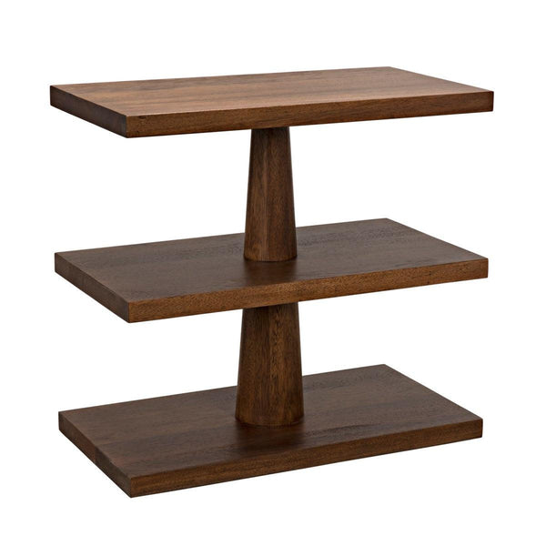Noir Fatima Side Table-Noir Furniture-Blue Hand Home
