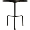 Noir Furniture Paige Side Table, Black Metal-Noir Furniture-Blue Hand Home