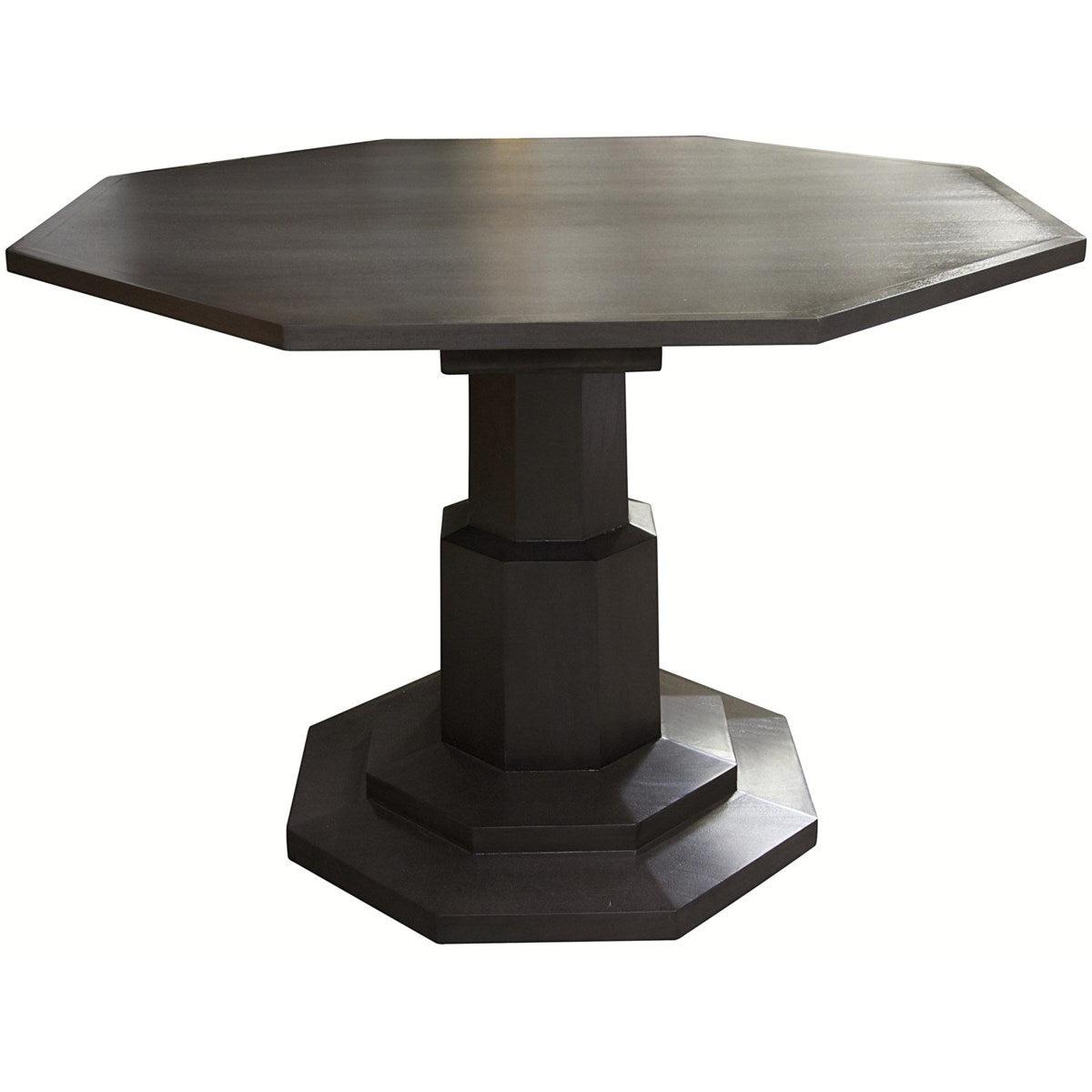Noir Octagon Table, Pale-Noir Furniture-Blue Hand Home