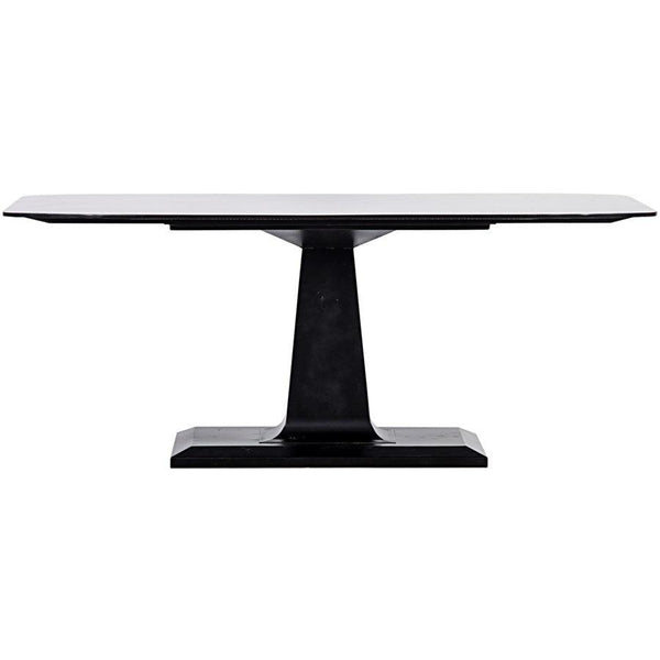 Noir Furniture Amboss Dining Table, Black Metal-Noir Furniture-Blue Hand Home