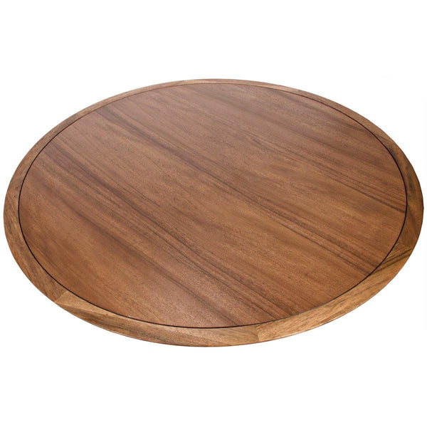 Noir Furniture Vera Dining Table, Dark Walnut-Noir Furniture-Blue Hand Home
