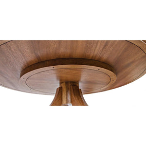 Noir Furniture Vera Dining Table, Dark Walnut-Noir Furniture-Blue Hand Home