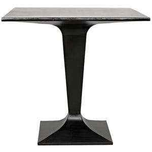 Noir Furniture Anoil Bistro Table, Black Metal-Noir Furniture-Blue Hand Home
