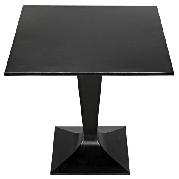 Noir Furniture Anoil Bistro Table, Black Metal-Noir Furniture-Blue Hand Home