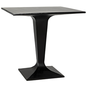 Noir Furniture Anoil Bistro Table, Black Metal-Noir Furniture-Blue Hand Home