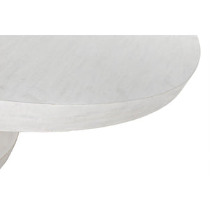Noir Hugo Dining Table 60", White Wash-Noir Furniture-Blue Hand Home