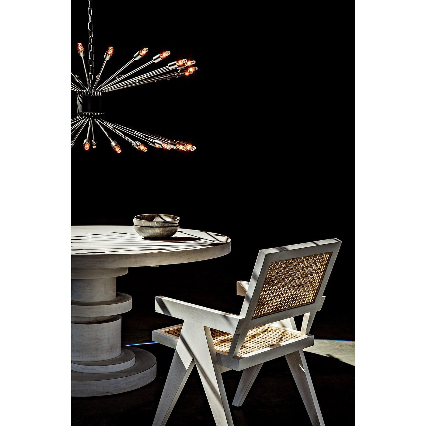 Noir Hugo Dining Table 60