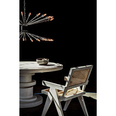 Noir Hugo Dining Table 60