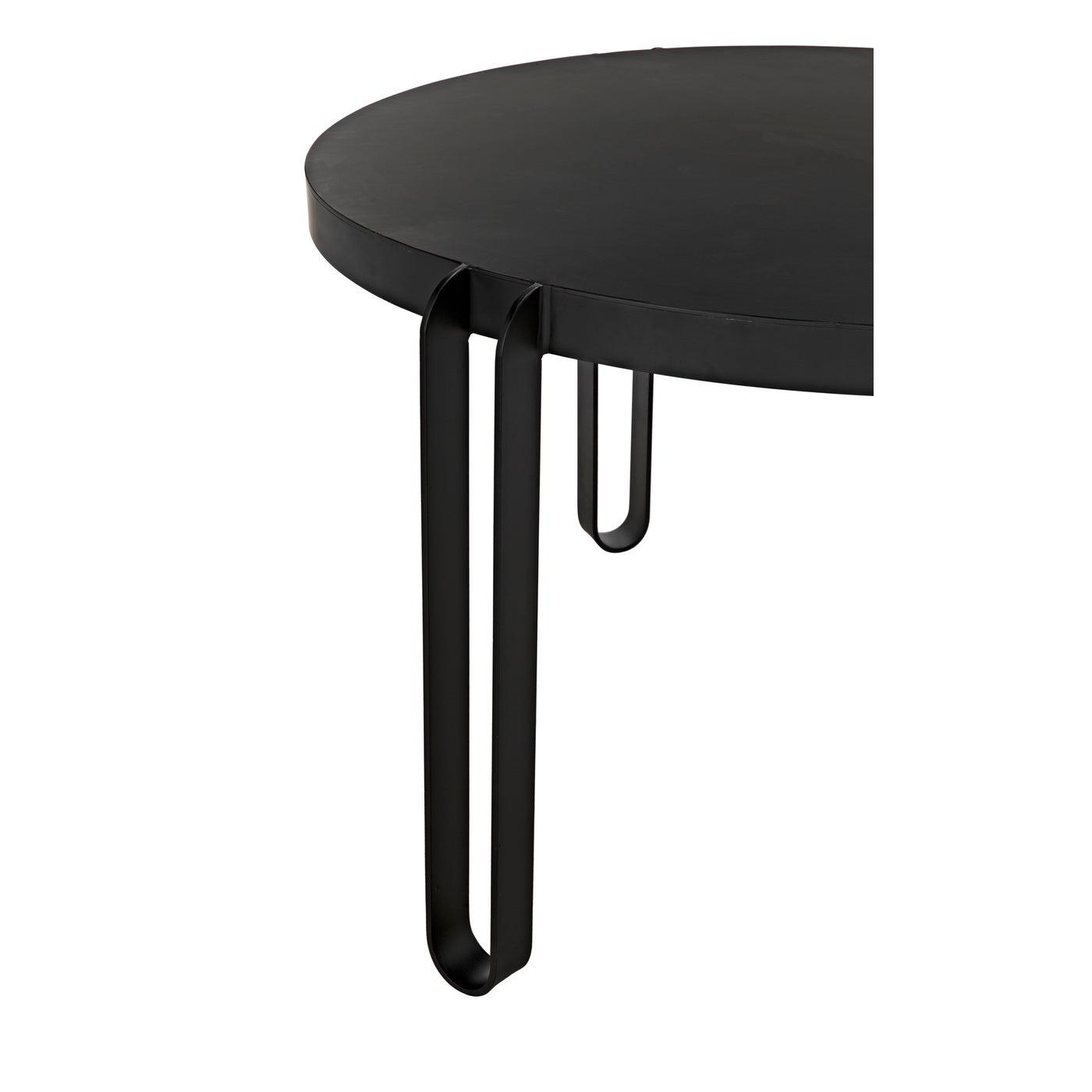 Noir Marcellus Dining Table, 49