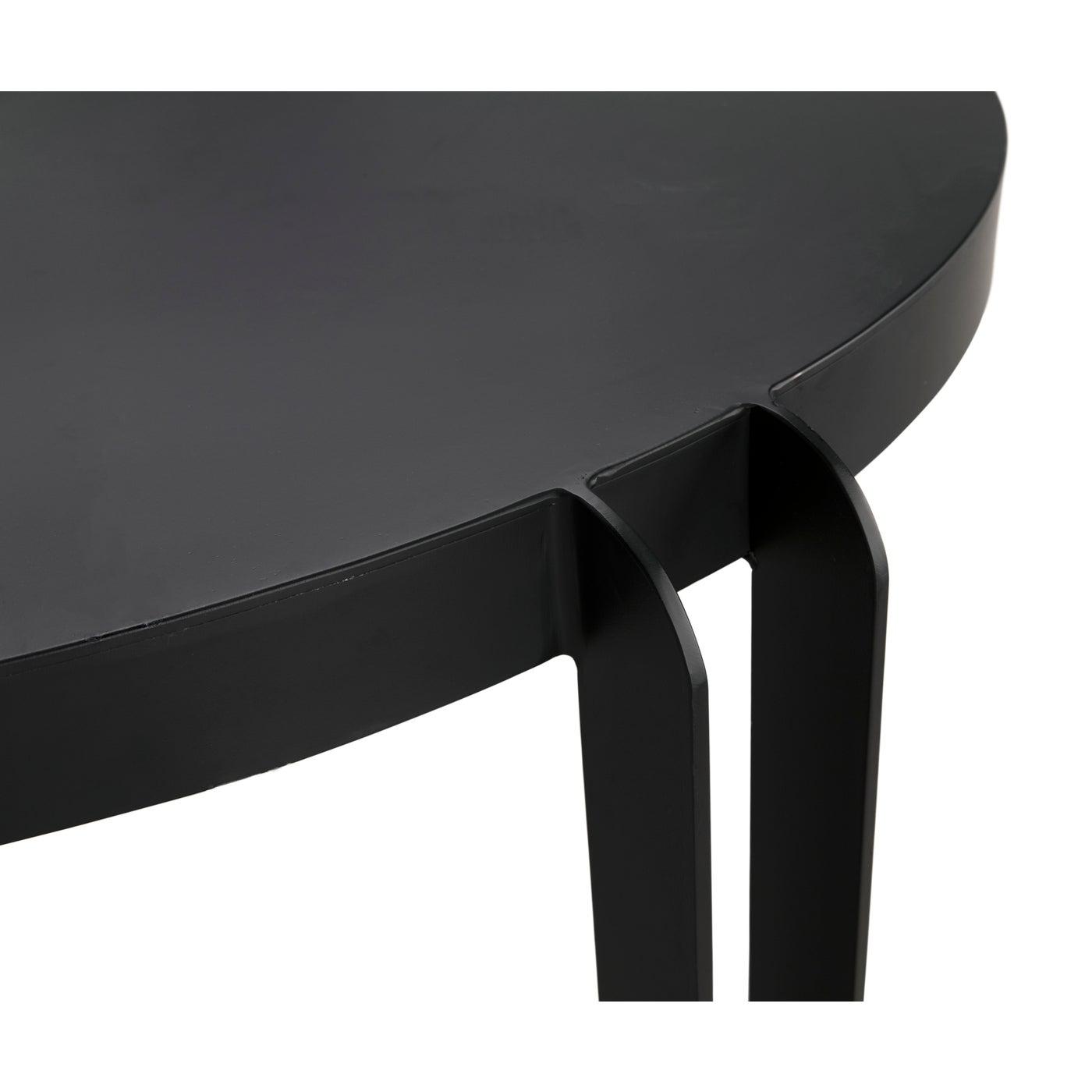 Noir Marcellus Dining Table, 49