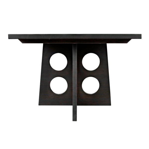 Carlo Dining Table, Ebony Walnut-Noir Furniture-Blue Hand Home