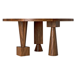 Noir Hybrid Table, Dark Walnut-Noir Furniture-Blue Hand Home