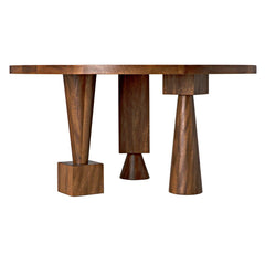 Noir Hybrid Table, Dark Walnut-Noir Furniture-Blue Hand Home