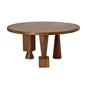 Noir Hybrid Table, Dark Walnut-Noir Furniture-Blue Hand Home