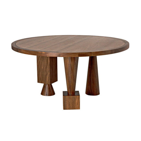 Noir Hybrid Table, Dark Walnut-Noir Furniture-Blue Hand Home