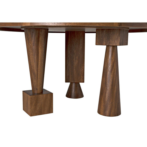 Noir Hybrid Table, Dark Walnut-Noir Furniture-Blue Hand Home