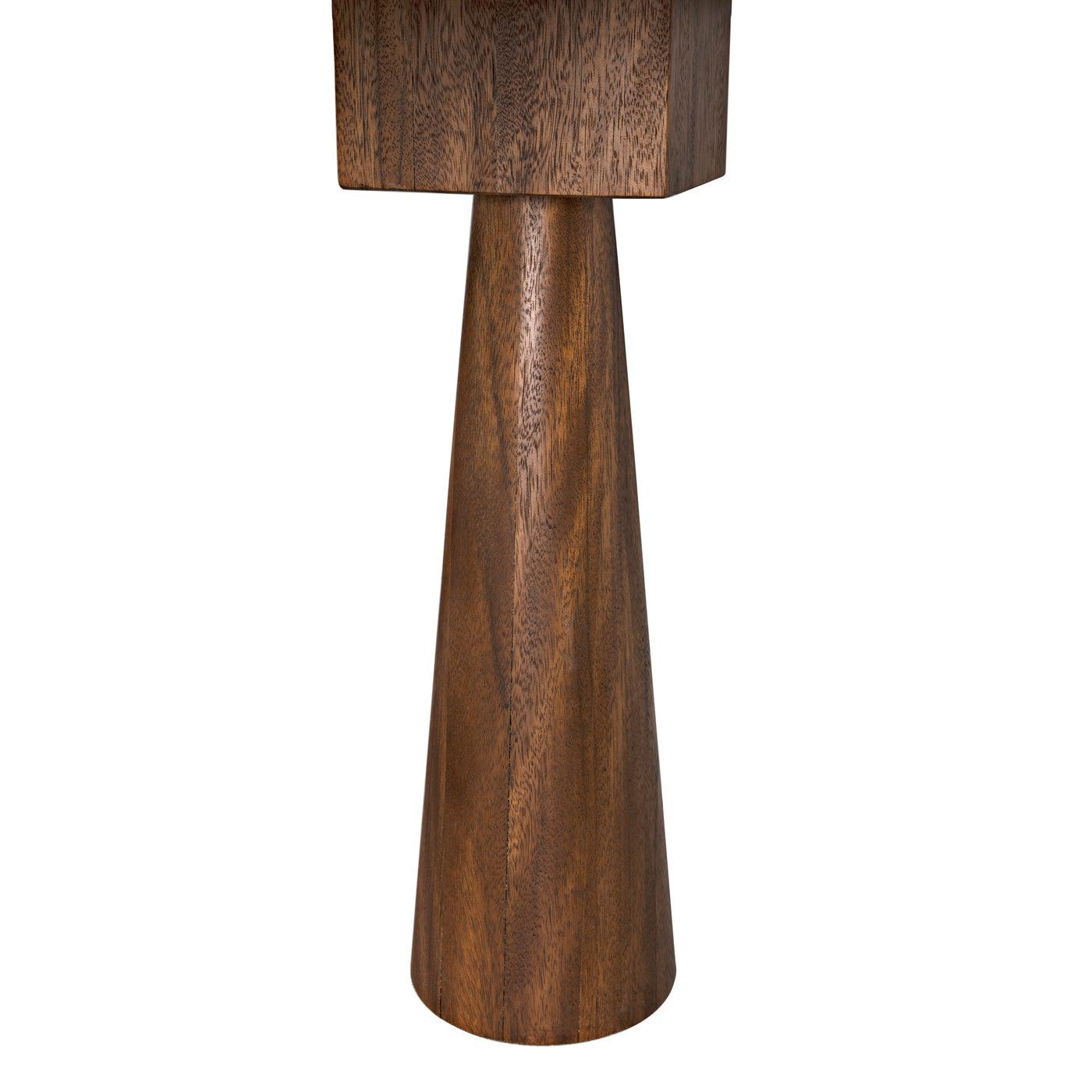 Noir Hybrid Table, Dark Walnut-Noir Furniture-Blue Hand Home