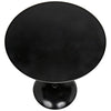 Noir Furniture Felix Side Table, Black Metal-Noir Furniture-Blue Hand Home