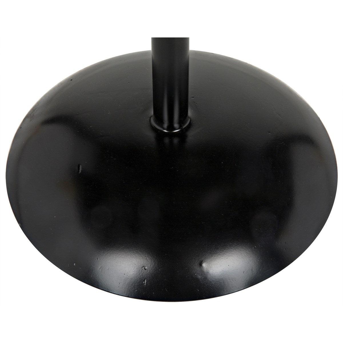 Noir Furniture Felix Side Table, Black Metal-Noir Furniture-Blue Hand Home