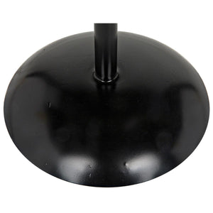Noir Furniture Felix Side Table, Black Metal-Noir Furniture-Blue Hand Home