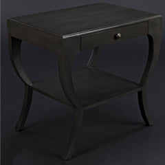 Noir Maude Side Table, Pale-Noir Furniture-Blue Hand Home