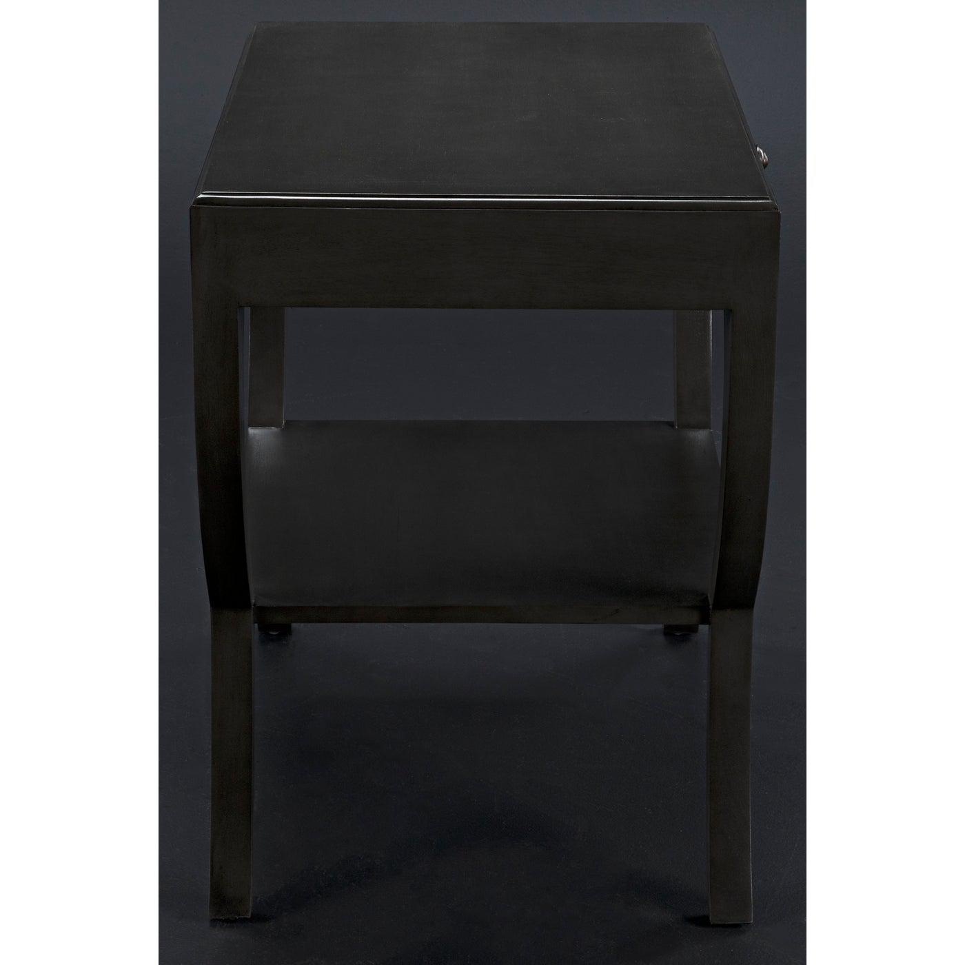 Noir Maude Side Table, Pale-Noir Furniture-Blue Hand Home
