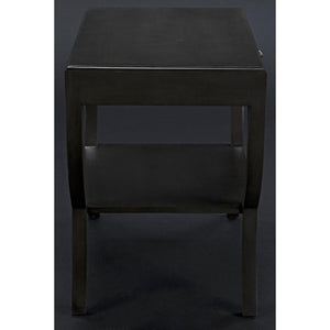 Noir Maude Side Table, Pale-Noir Furniture-Blue Hand Home