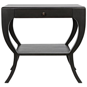 Noir Maude Side Table, Pale-Noir Furniture-Blue Hand Home