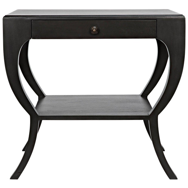 Noir Maude Side Table, Pale-Noir Furniture-Blue Hand Home