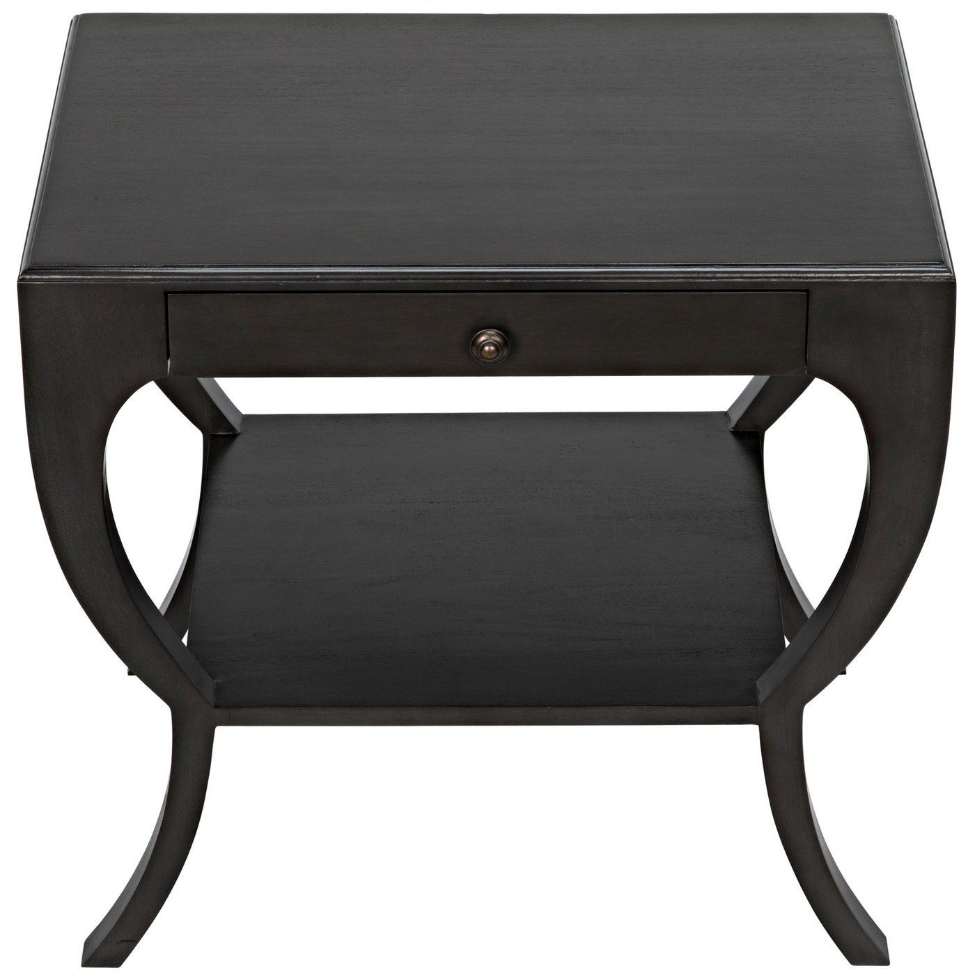 Noir Maude Side Table, Pale-Noir Furniture-Blue Hand Home